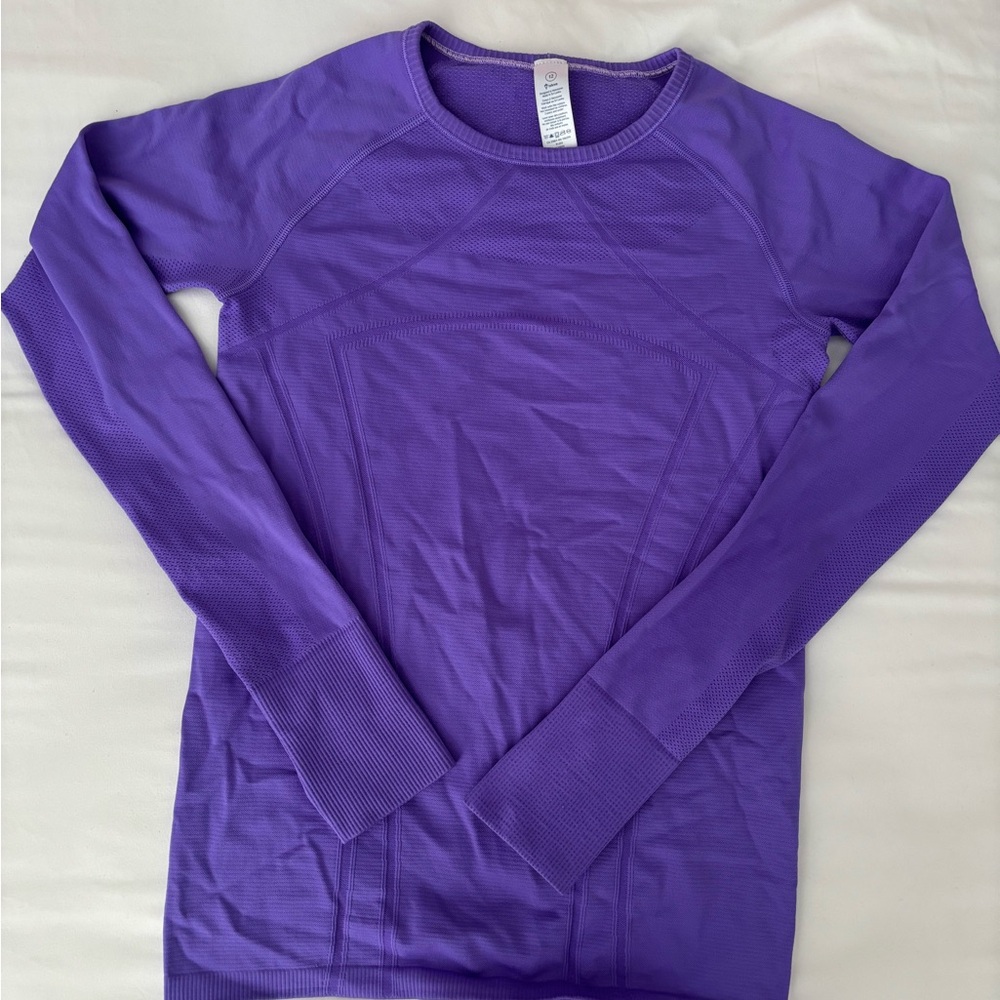 Ivivva Purple Long Sleeve Athletic Top